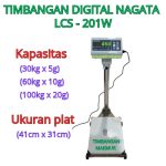 Timbangan Duduk Digital NAGATA LCS - 201W Series