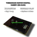 Timbangan Dapur Digital Camry Ek - 9155 Kapasitas 5kg x 1g