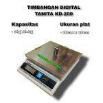 Timbangan Dapur Digital Tanita KD-200 Kapasitas 5kg x 5g