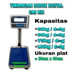 Timbangan Duduk Digital Platform CAS HDI Plat 30 x 40cm
