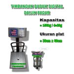 Timbangan Duduk Digital DAIJIN Kapasitas 150kg Plat 40x50cm - Image 3