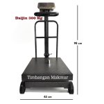 Timbangan Duduk Digital DAIJIN Kapasitas 300kg x 100g PAGAR + RODA - Image 2