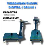 Timbangan Duduk Digital DAIJIN Kapasitas 500kg Platform 60 x 80cm