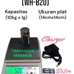 Timbangan Dapur Digital WH - B20 Kapasitas 10kg x 1g