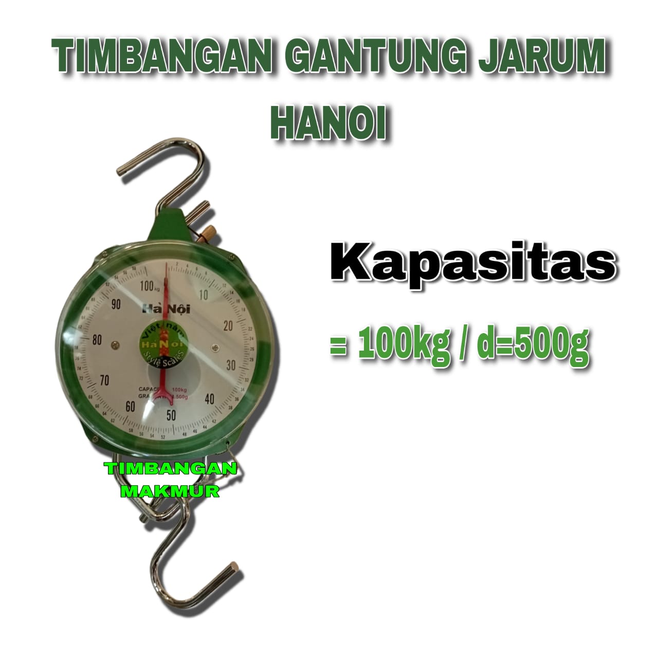 hg100 Timbangan Gantung Jarum HANOI - Image 1