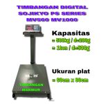Timbangan Digital SOJIKYO MV 1000 Kapasitas 1000kg / 1ton RODA