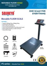 Timbangan Digital SOJIKYO MV 1000 Kapasitas 1000kg / 1ton RODA - Image 2