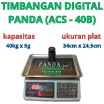 Timbangan Digital PANDA ACS - 40B Kapasitas 40kg x 5g