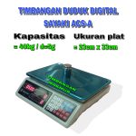 Timbangan Meja Digital Price Computing Scale SAYAKI ACS - A Kapasitas 40kg x 5g