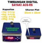 Timbangan Meja Digital SAYAKI ACS RS Weighing and Counting Scale