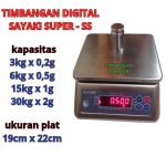 Timbangan Meja Digital Waterproof SAYAKI SUPER SS Timbangan Tahan Air - Image 4