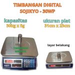 Timbangan Harga Waterproof Price Counting Scale 30 Kg Anti Air SOJIKYO 30 WP