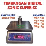 Timbangan Meja Digital Waterproof SONIC SUPER SS Timbangan Tahan Air