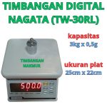 Timbangan Digital NAGATA TW - 30RL WATERPROOF SCALE
